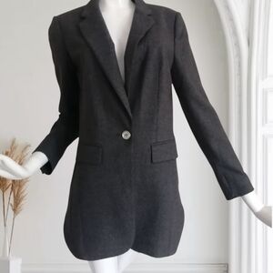 MICHAEL Michael Kors Dark Gray Blazer